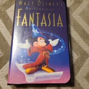Rare Walt disney masterpiece fantasia vhs